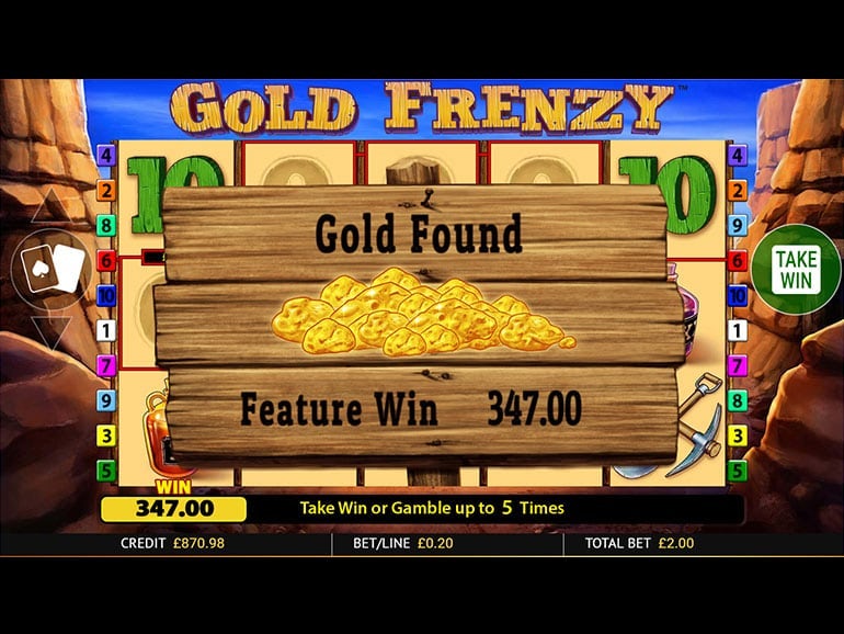 Gold Frenzy Demo Play