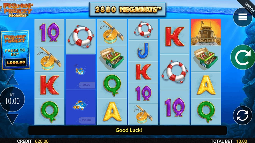 Fishin Frenzy Megaways Slot Review